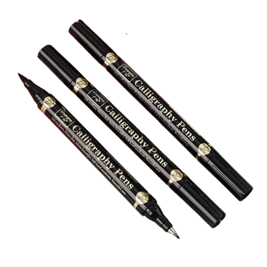 Double-sided calligraphy marker purchased online and delivered to your home  Art and craft boutique